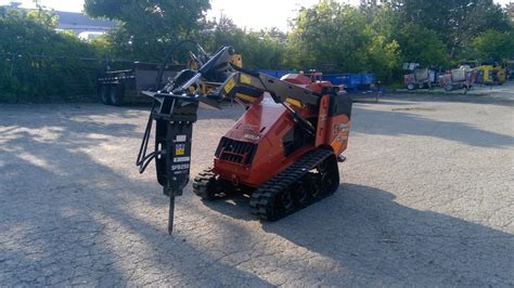 skid steer breaker for rent near me|mini skid steer attachment rental.